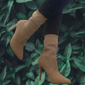 Blush High Heel Booties size 8.5